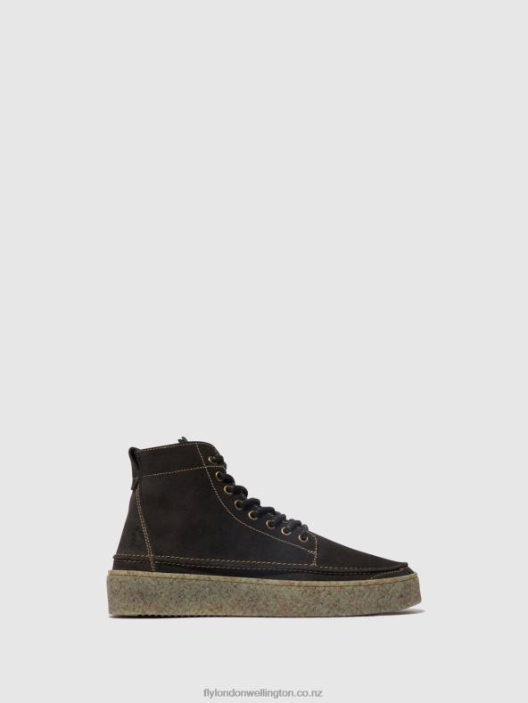 Men Fly London DIESEL Lace-up Ankle Boots RUBE542 0B6X4797