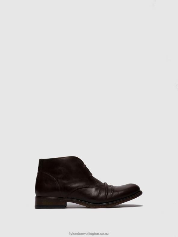 Men Fly London ECO(VEGETAL) MOCCA Lace-up Ankle Boots MURO577 0B6X4814