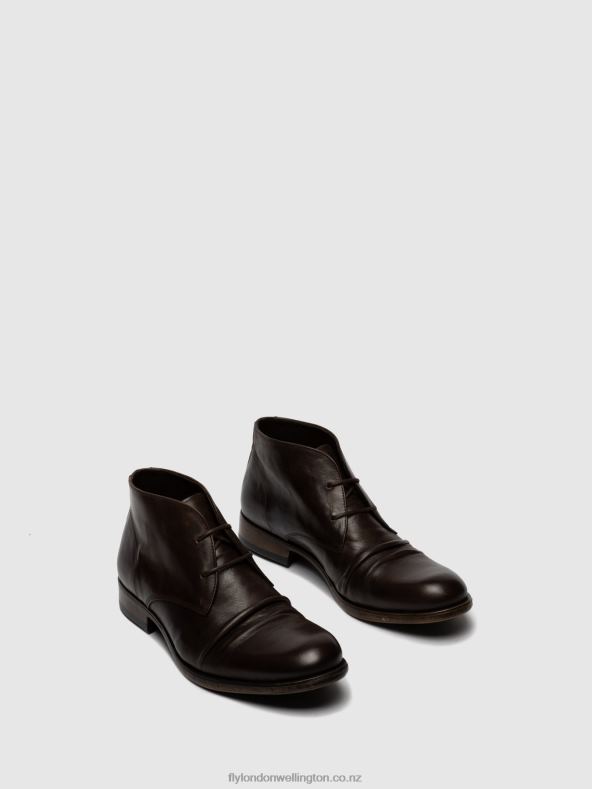 Men Fly London ECO(VEGETAL) MOCCA Lace-up Ankle Boots MURO577 0B6X4814