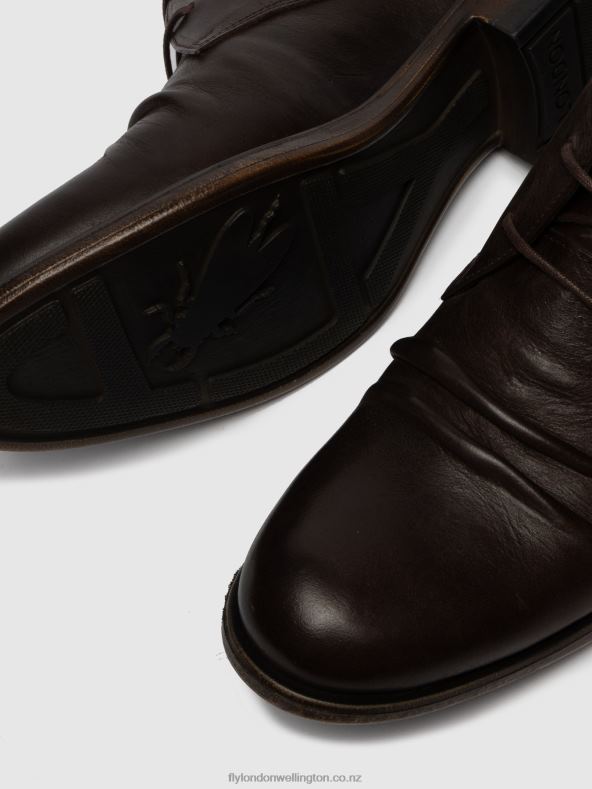 Men Fly London ECO(VEGETAL) MOCCA Lace-up Ankle Boots MURO577 0B6X4814