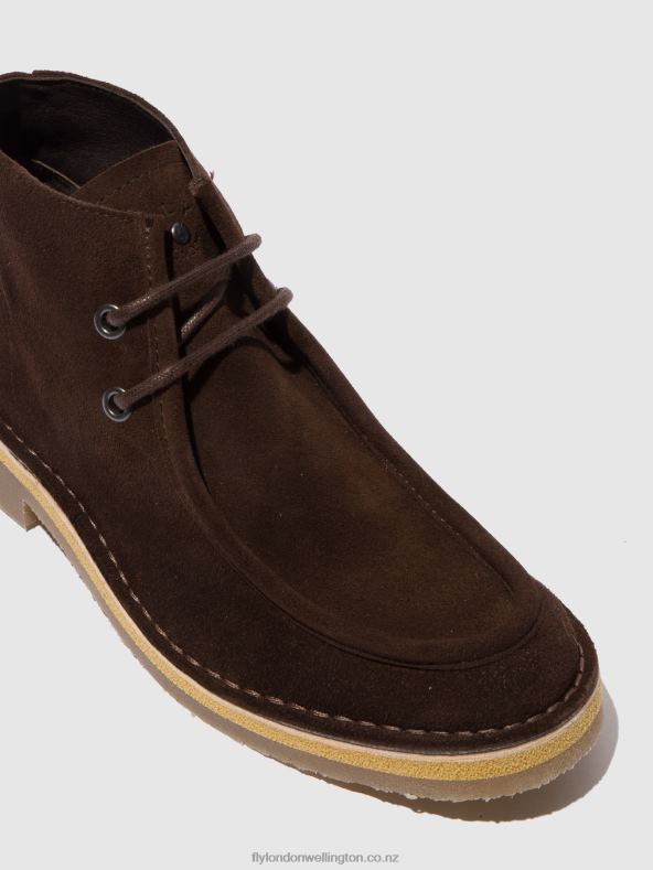 Men Fly London OILSUEDE (VEGETAL) MOCCA Lace-up Ankle Boots RODO076 0B6X4810