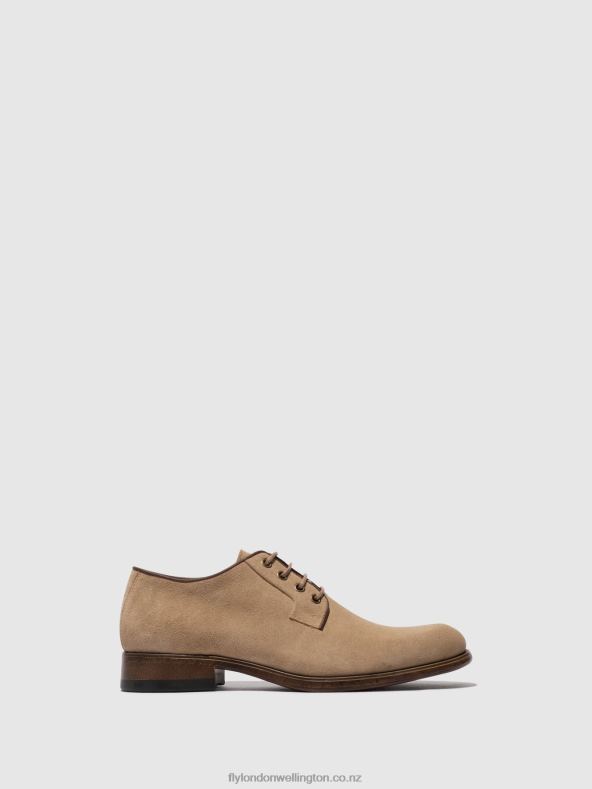 Men Fly London BEIGE Lace-up Shoes MASO957 0B6X4821