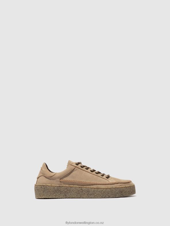 Men Fly London BEIGE Lace-up Shoes RONN519 0B6X4829