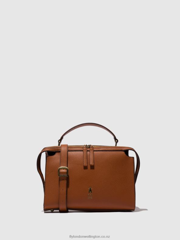 Women Fly London CAMEL Handbag Bags DEMY734 0B6X4782