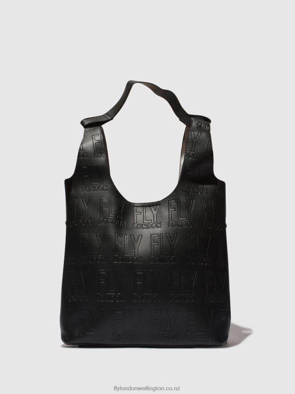 Women Fly London BLACK Shoulder Bags DEJA737 0B6X4785