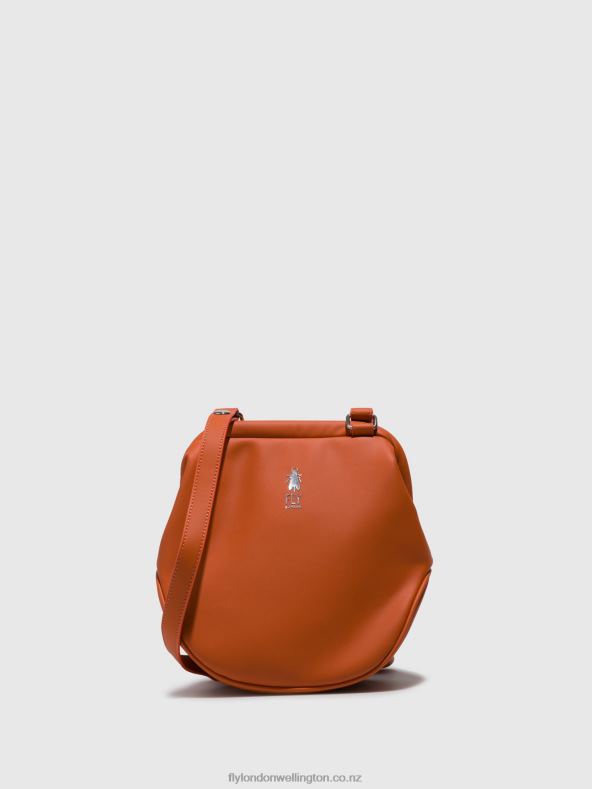 Women Fly London DARWIN DK.ORANGE Shoulder Bags BICA712 0B6X4796