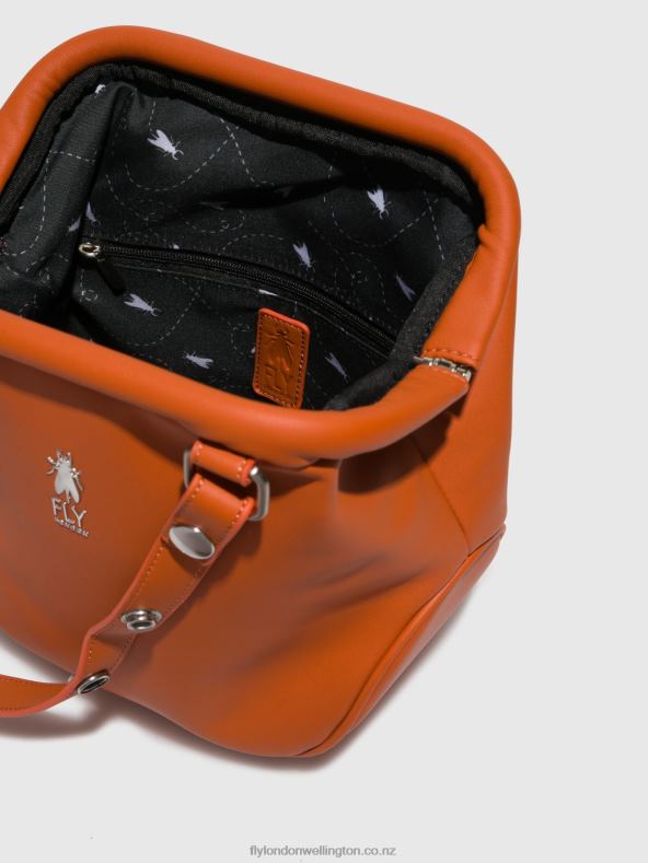 Women Fly London DARWIN DK.ORANGE Shoulder Bags BICA712 0B6X4796