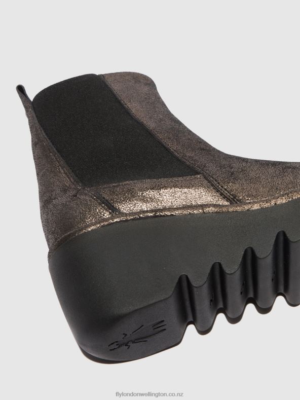 Women Fly London COOL GRAPHITE Chelsea Ankle Boots BAGU233 0B6X4236