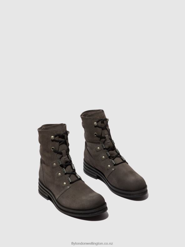Women Fly London DIESEL Lace-up Ankle Boots KNOT792 0B6X499