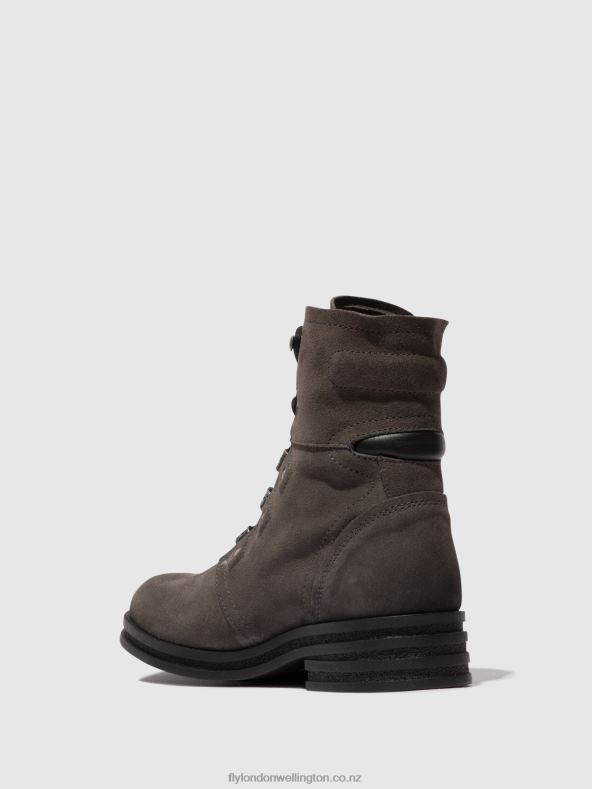 Women Fly London DIESEL Lace-up Ankle Boots KNOT792 0B6X499