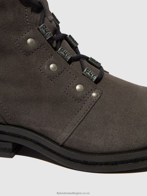 Women Fly London DIESEL Lace-up Ankle Boots KNOT792 0B6X499