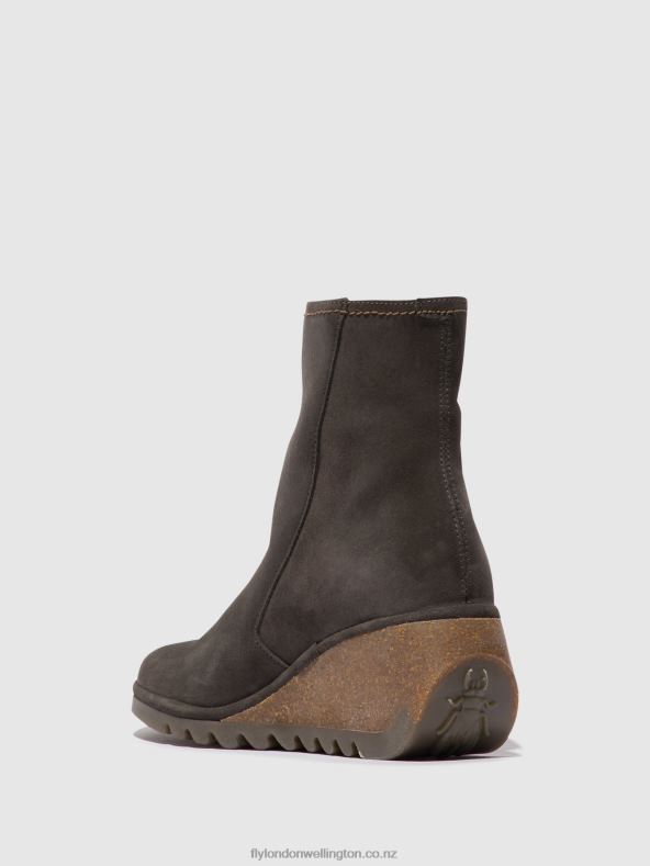Women Fly London DIESEL Zip Up Ankle Boots NELA407 0B6X450