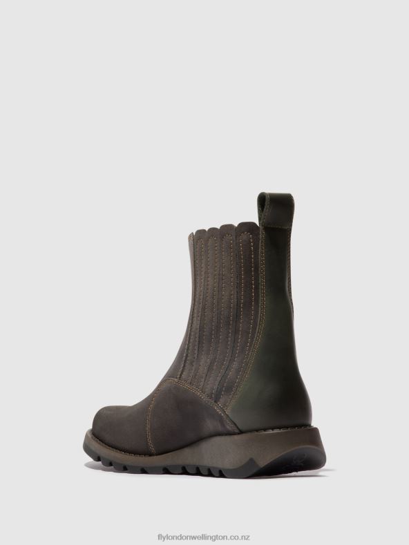 Women Fly London DIESEL Zip Up Ankle Boots SUZY899 0B6X440
