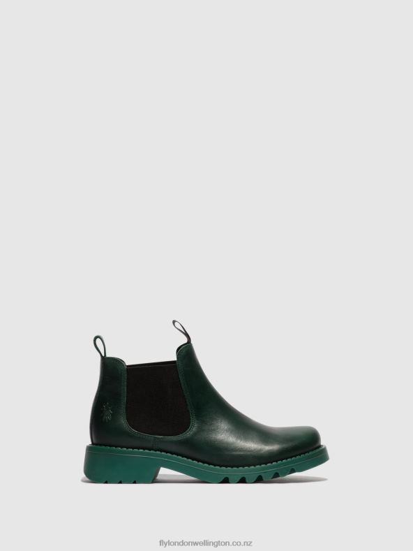 Women Fly London PETROL (PETROL SOLE) Chelsea Ankle Boots RIKA894 0B6X4125