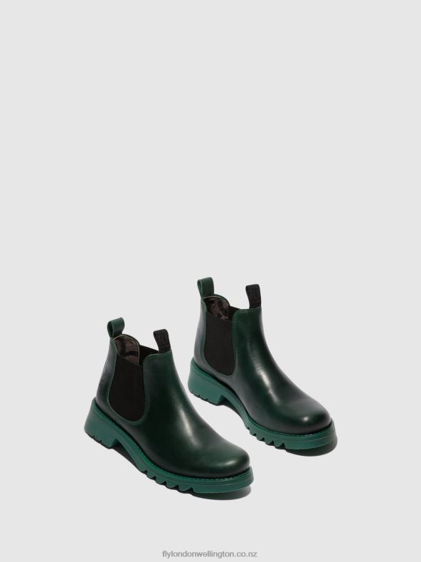 Women Fly London PETROL (PETROL SOLE) Chelsea Ankle Boots RIKA894 0B6X4125