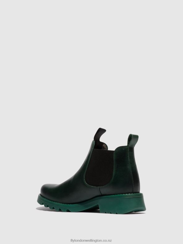 Women Fly London PETROL (PETROL SOLE) Chelsea Ankle Boots RIKA894 0B6X4125