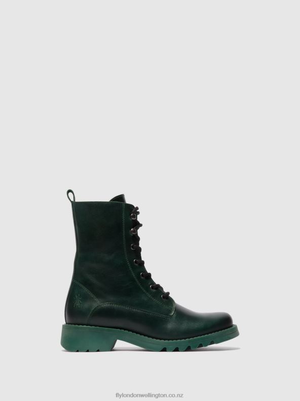 Women Fly London PETROL (PETROL SOLE) Lace-up Ankle Boots REID893 0B6X492