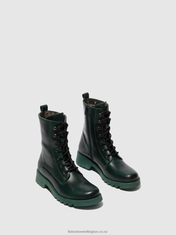 Women Fly London PETROL (PETROL SOLE) Lace-up Ankle Boots REID893 0B6X492