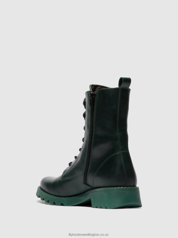 Women Fly London PETROL (PETROL SOLE) Lace-up Ankle Boots REID893 0B6X492