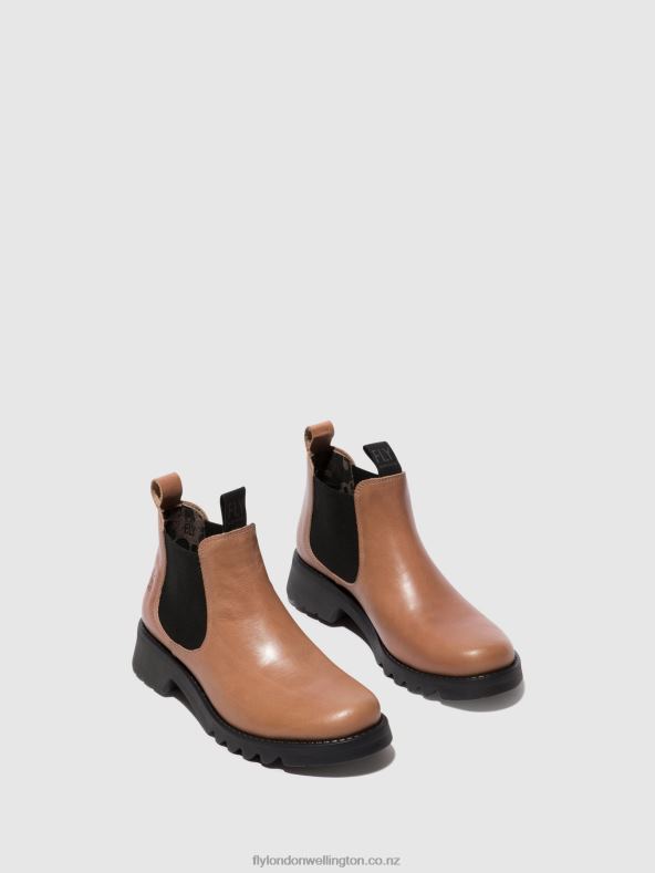 Women Fly London ROSE (BLACK SOLE) Chelsea Ankle Boots RIKA894 0B6X4121