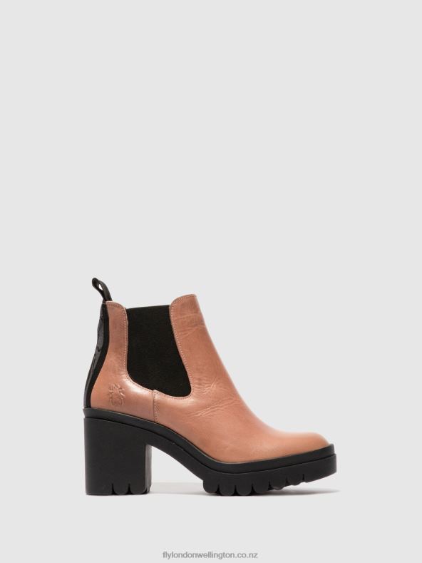 Women Fly London RUG ROSE Chelsea Ankle Boots TOPE520 0B6X4213