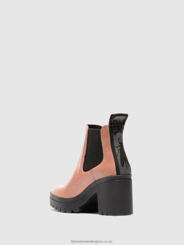 Women Fly London RUG ROSE Chelsea Ankle Boots TOPE520 0B6X4213