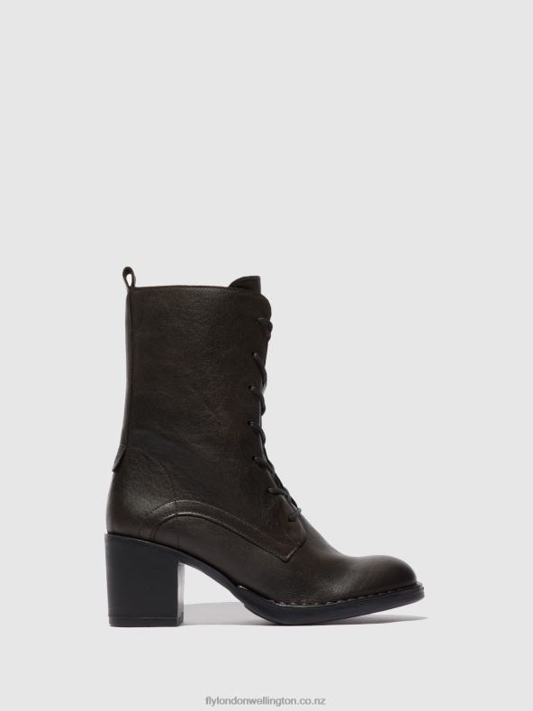Women Fly London VERONA GROUND Lace-up Ankle Boots BLYA070 0B6X4204