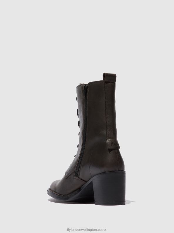 Women Fly London VERONA GROUND Lace-up Ankle Boots BLYA070 0B6X4204
