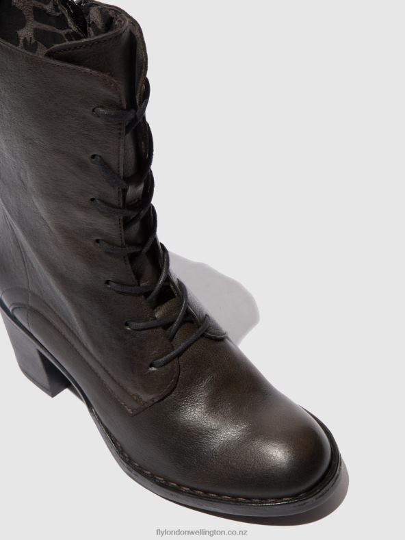 Women Fly London VERONA GROUND Lace-up Ankle Boots BLYA070 0B6X4204