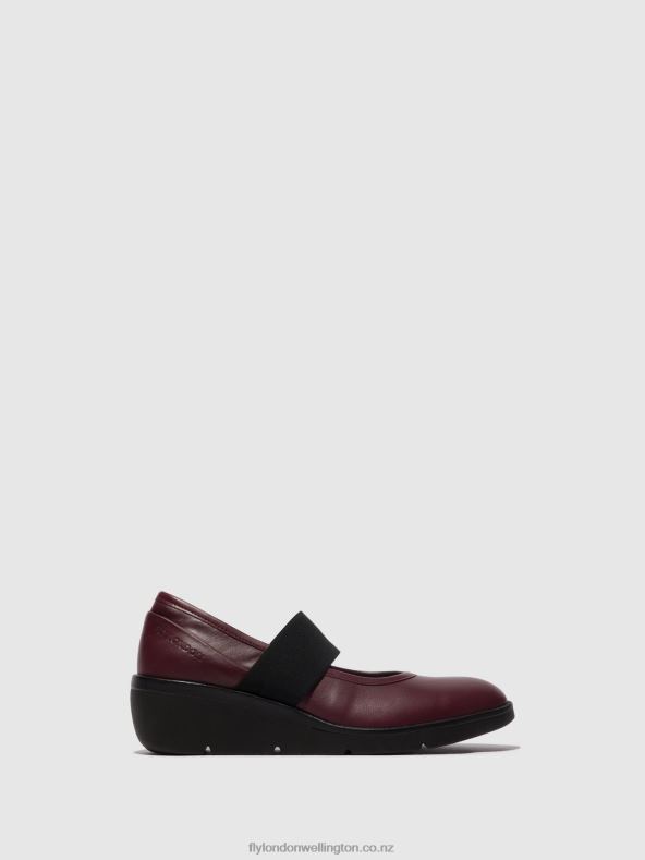 Women Fly London BORDEAUX Elasticated Shoes NARA547 0B6X4686