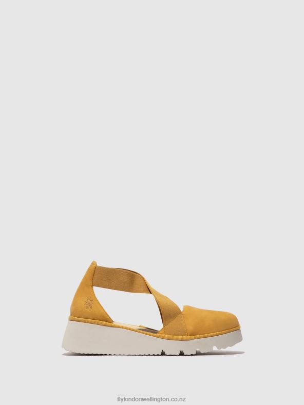 Women Fly London BUMBLEBEE Elasticated Shoes PACY415 0B6X4663