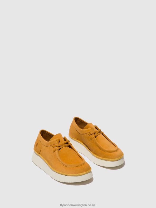 Women Fly London CORN Lace-up Shoes CEZA437 0B6X4658
