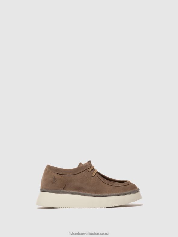 Women Fly London STONE Lace-up Shoes CEZA437 0B6X4656