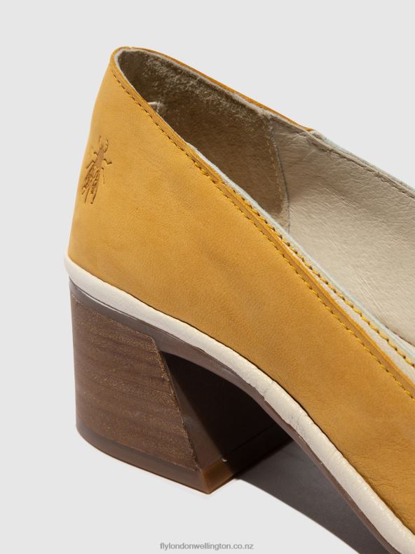 Women Fly London BUMBLEBEE/OFFWHITE Classic Pumps Shoes LADE372 0B6X4689