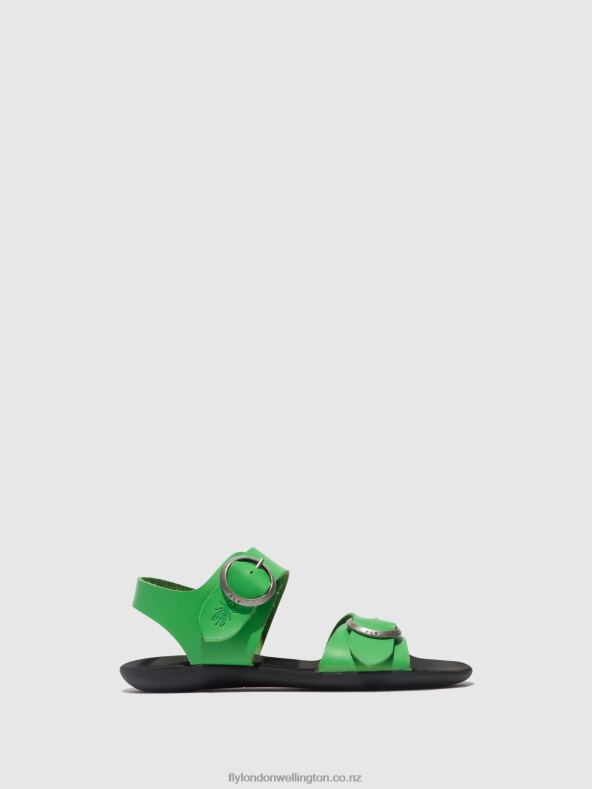 Women Fly London AVOCADO Buckle Sandals MASA757 0B6X4497