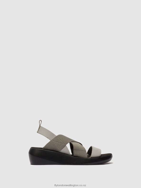 Women Fly London CLOUD Crossover Sandals BAJI848 0B6X4491