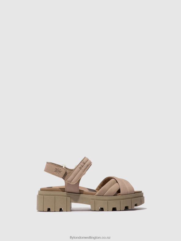Women Fly London CONCRETE Sling-Back Sandals JADA854 0B6X4545