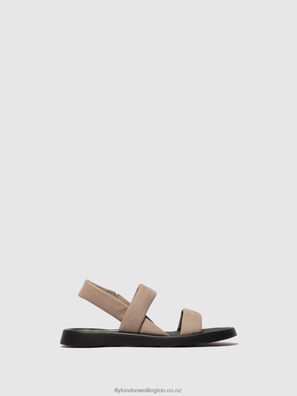 Women Fly London CONCRETE Sling-Back Sandals TERA873 0B6X4539
