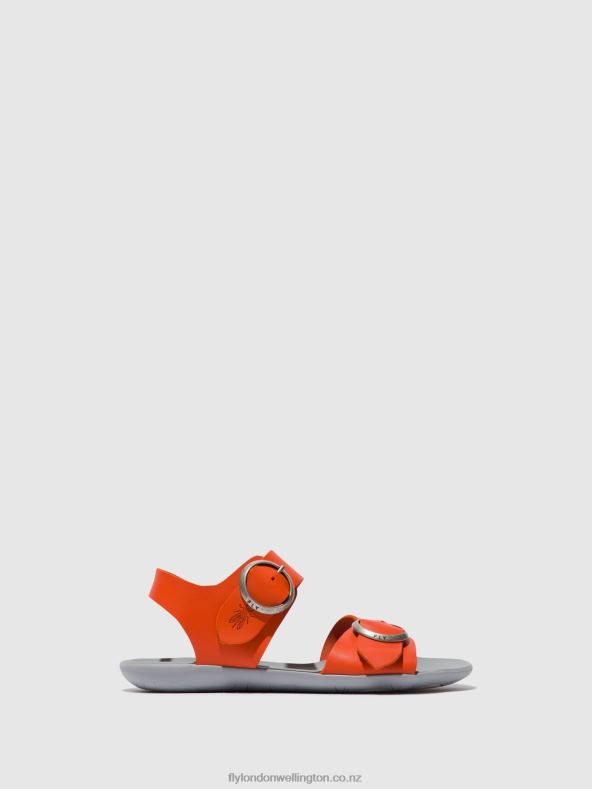 Women Fly London CORAL Buckle Sandals MASA757 0B6X4563