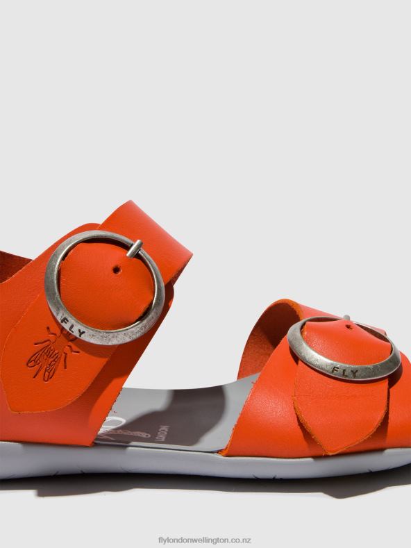 Women Fly London CORAL Buckle Sandals MASA757 0B6X4563
