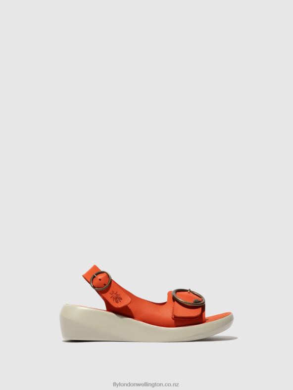 Women Fly London CORAL Sling-Back Sandals BERK754 0B6X4585