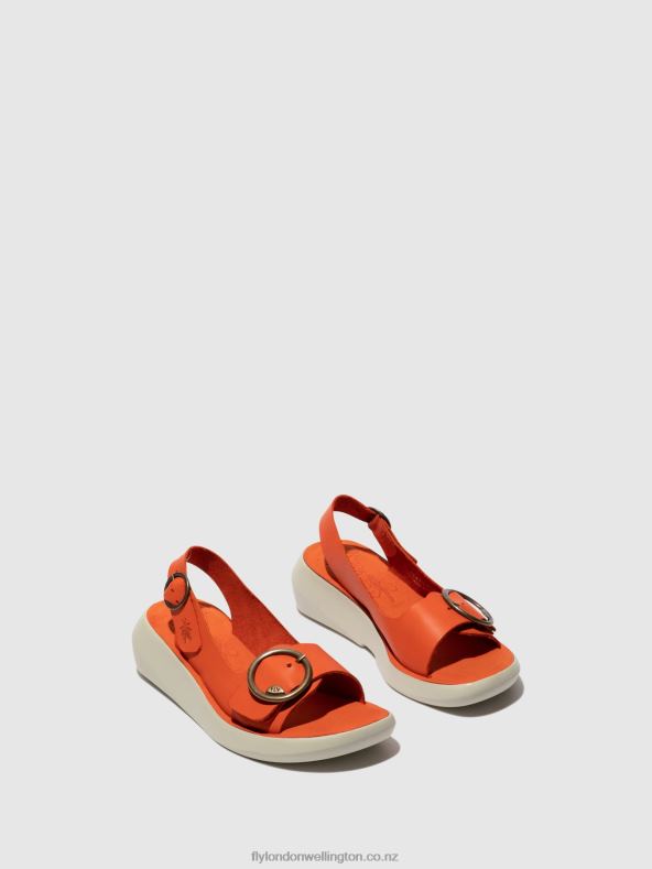 Women Fly London CORAL Sling-Back Sandals BERK754 0B6X4585