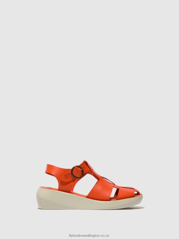 Women Fly London CORAL Strappy Sandals BAWE842 0B6X4428
