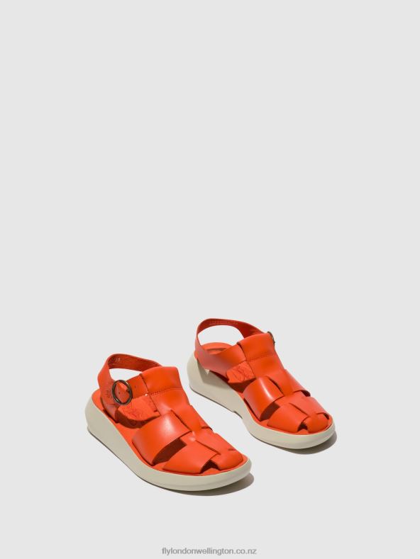 Women Fly London CORAL Strappy Sandals BAWE842 0B6X4428
