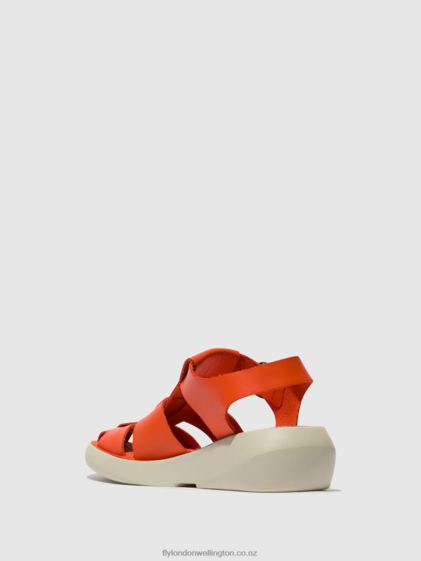Women Fly London CORAL Strappy Sandals BAWE842 0B6X4428