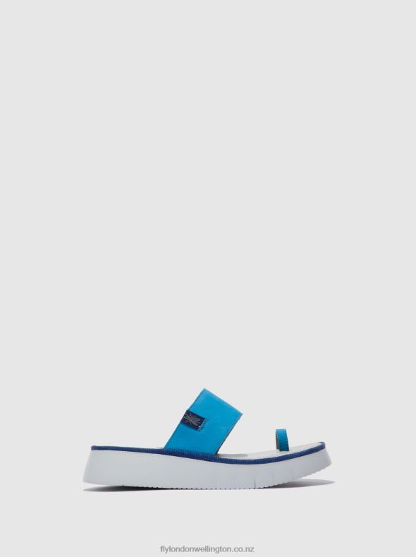 Women Fly London CUPIDO AZURE Strappy Sandals CHEV316 0B6X4599