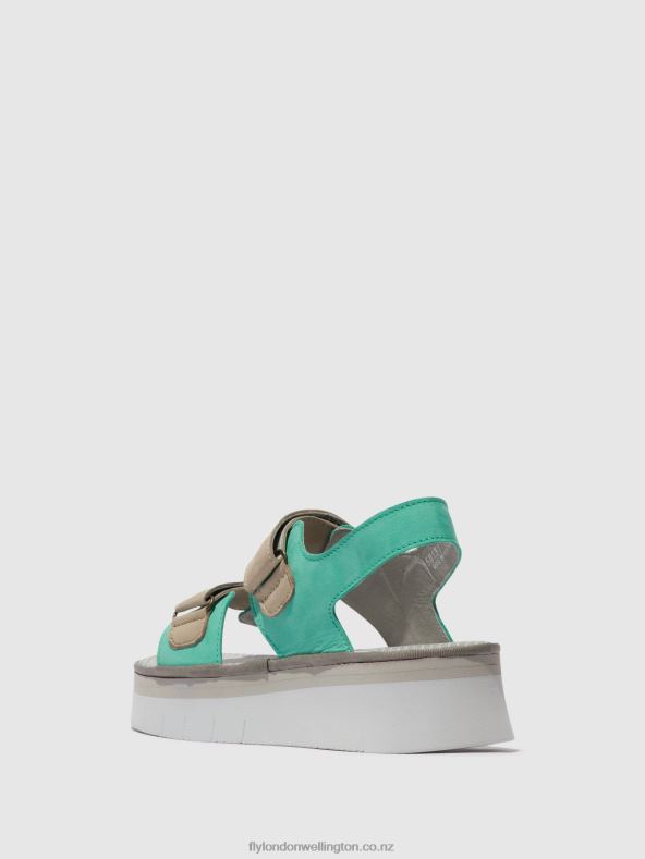 Women Fly London MYNT/CLOUD Sling-Back Sandals CORI377 0B6X4578