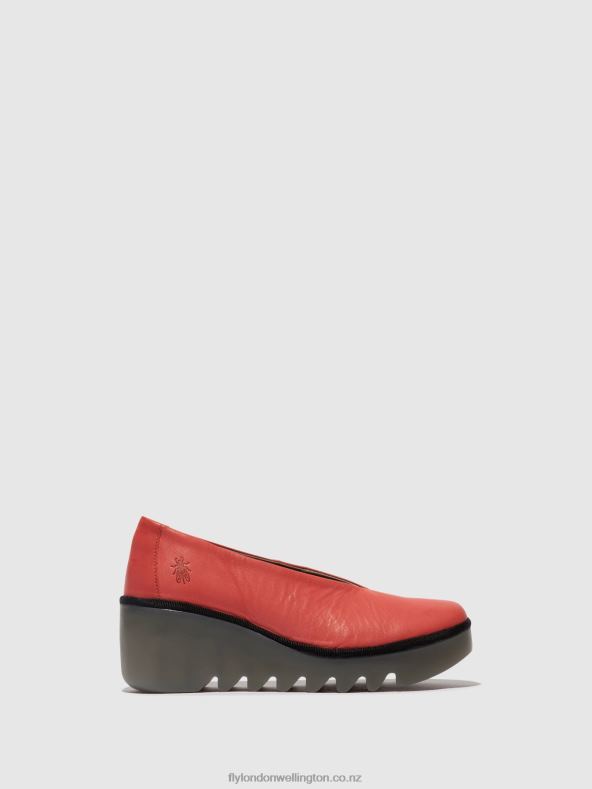 Women Fly London RASPBERRY Slip-on Shoes BESO246 0B6X4642