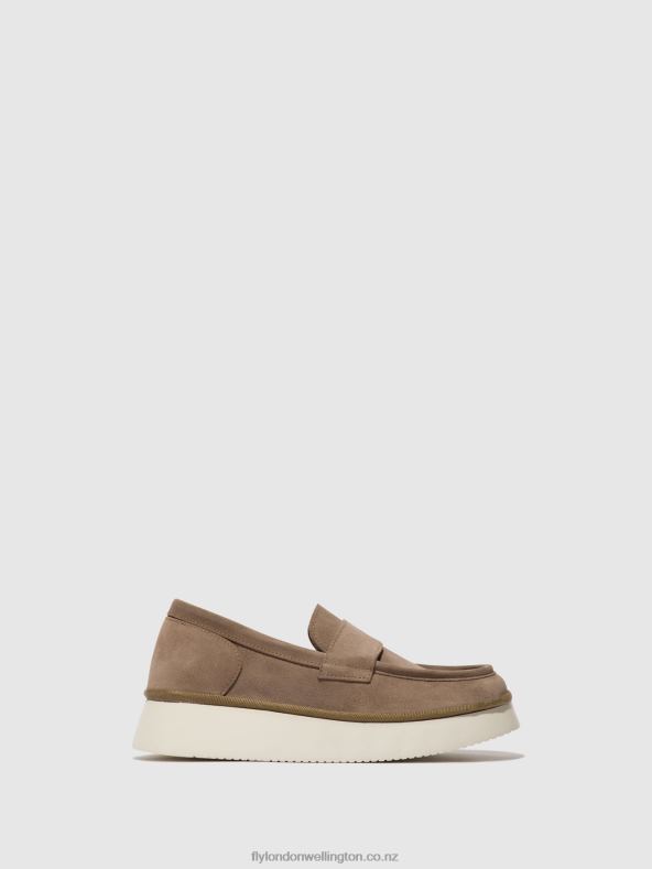 Women Fly London STONE Slip-on Shoes COAF418 0B6X4641