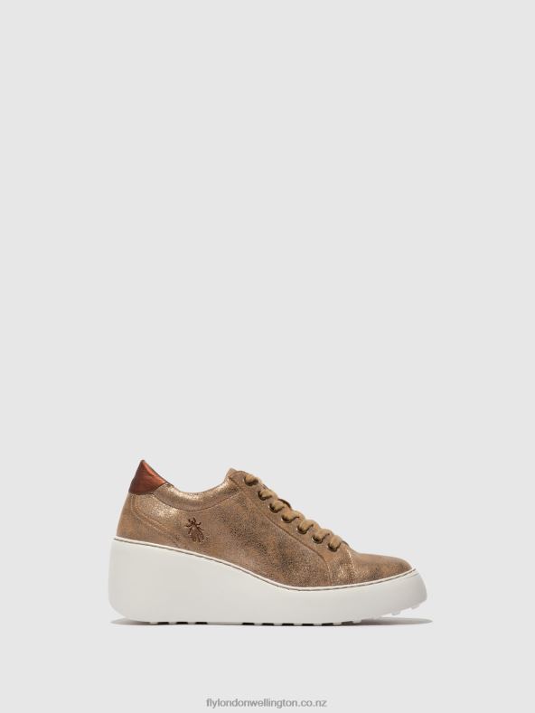 Women Fly London LUNA Lace-up Trainers DILE450 0B6X4754